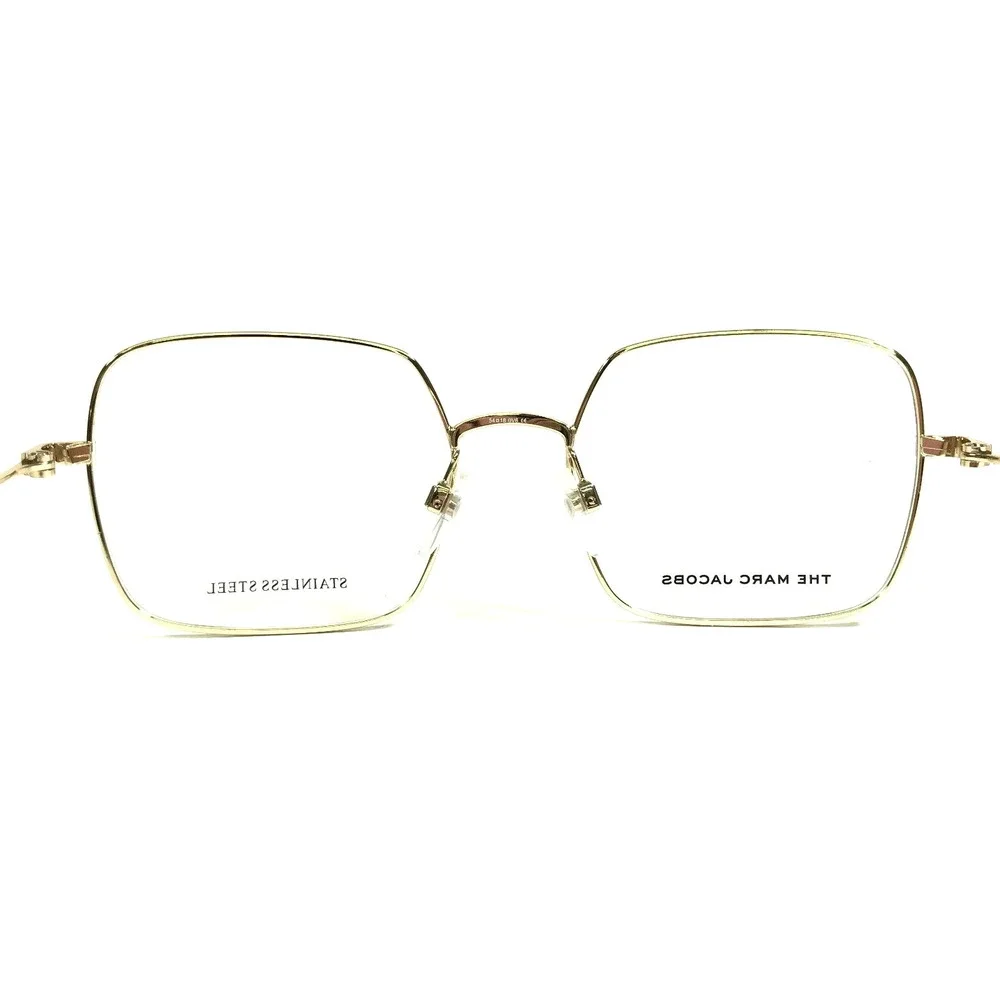 Marc Jacobs Eyeglasses Frames MARC 507 RHL Black Gold Square Wire Rim 54-18-145 - Picture 8 of 13